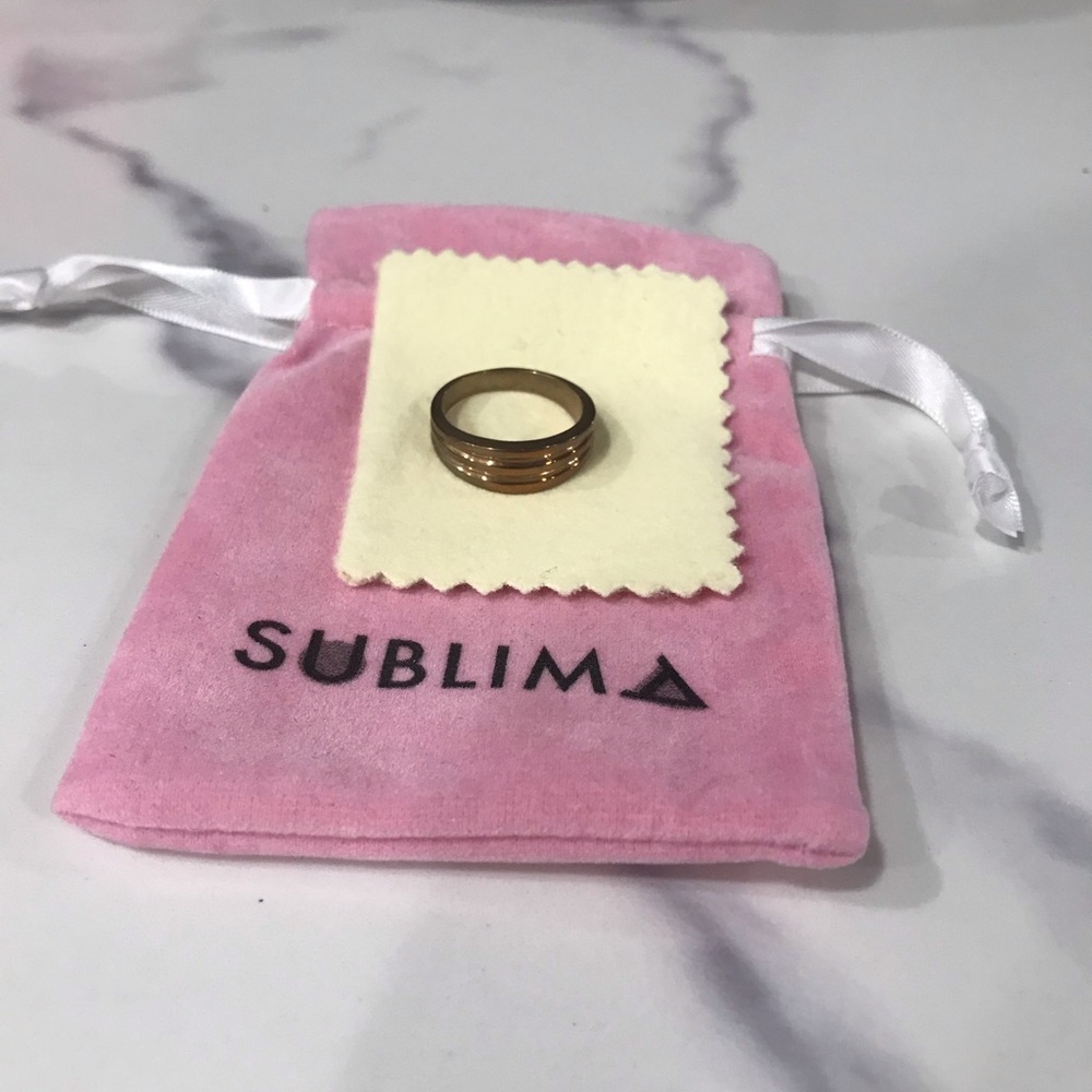 Sublima Handmade bronze ring - Picture 2 of 2